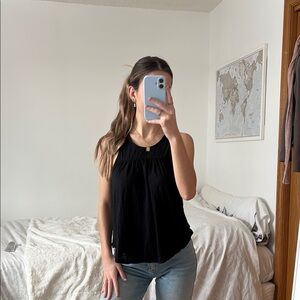 American Eagle Outfitters Black Tank Top